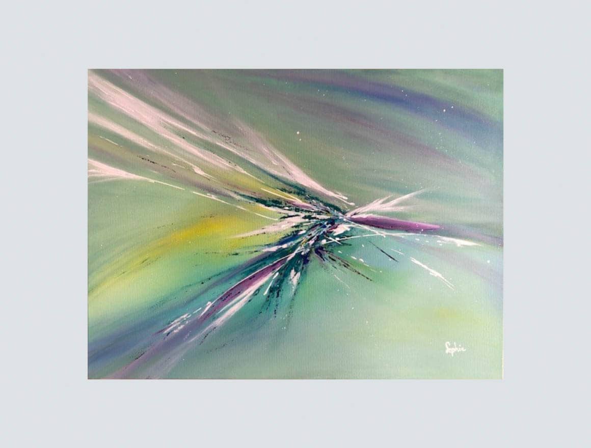 toile douceur printanière