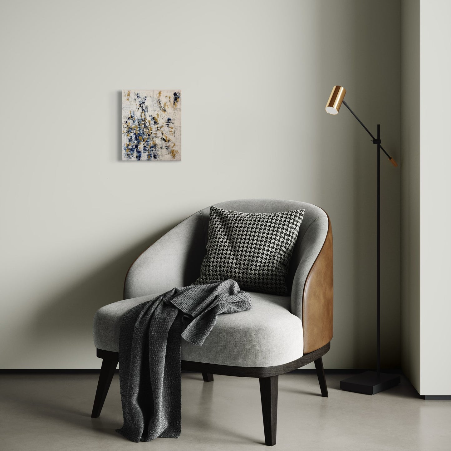 toile sacrilège dans un boudoir