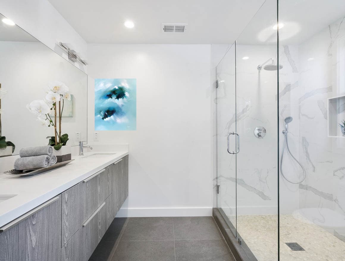 toile zenitude salle de bain