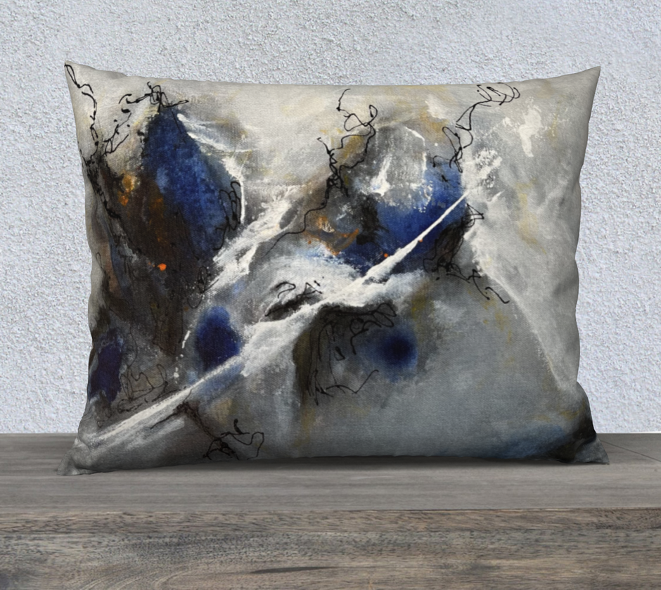 Dans la tourmente Cushion cover 26x20