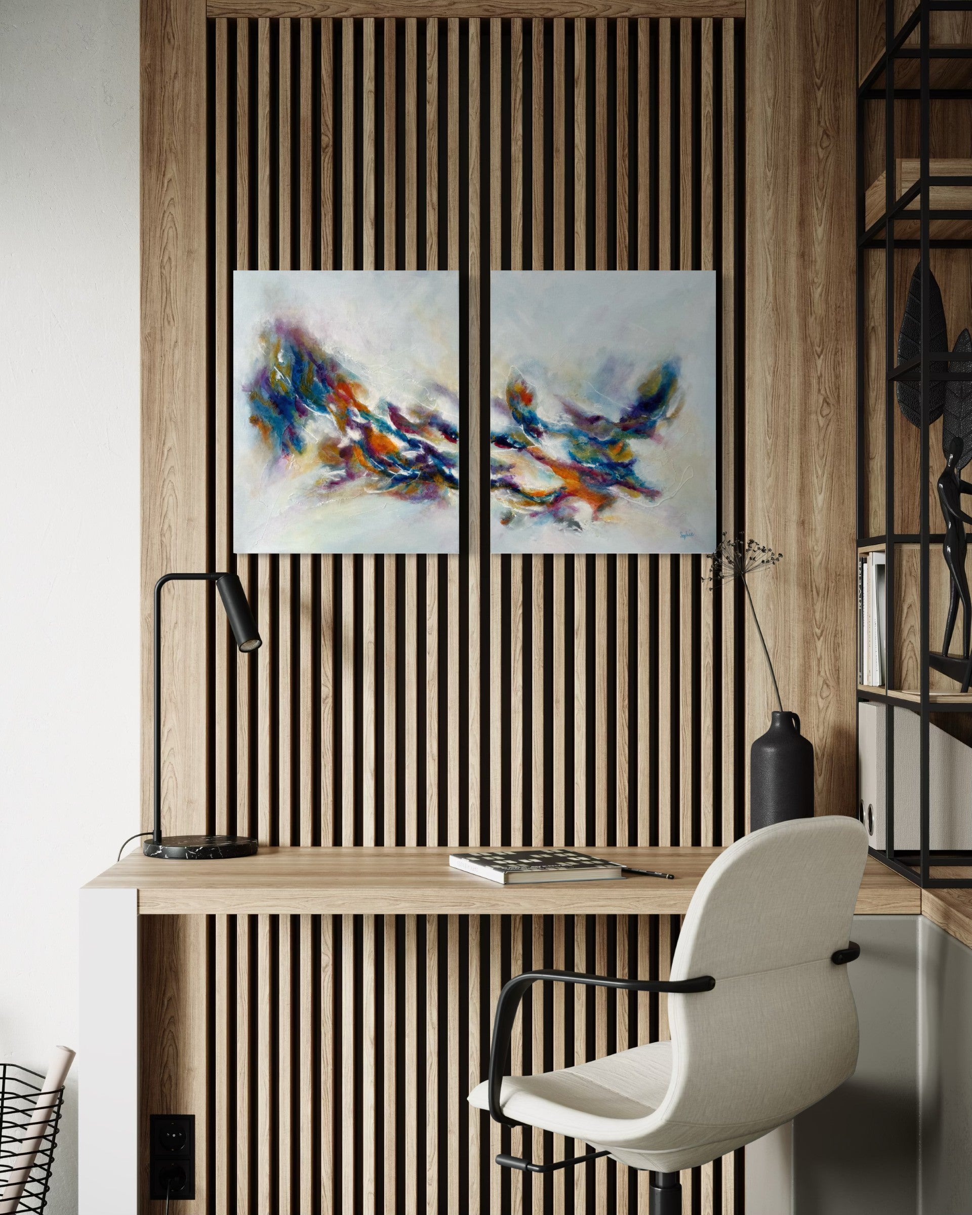 Toile Conte de fée dans un bureau