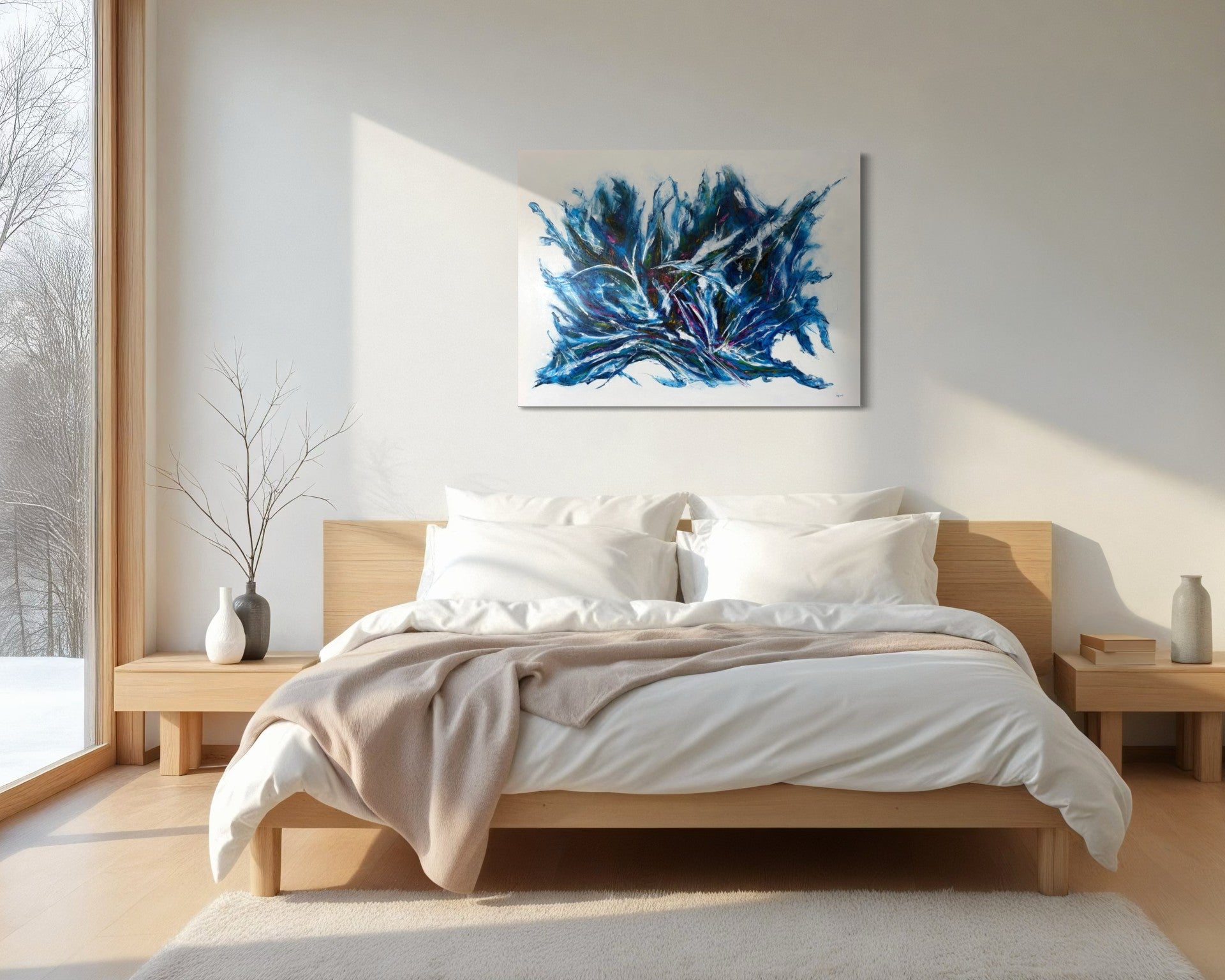 Toile Fantaisie dans une chambre à coucher