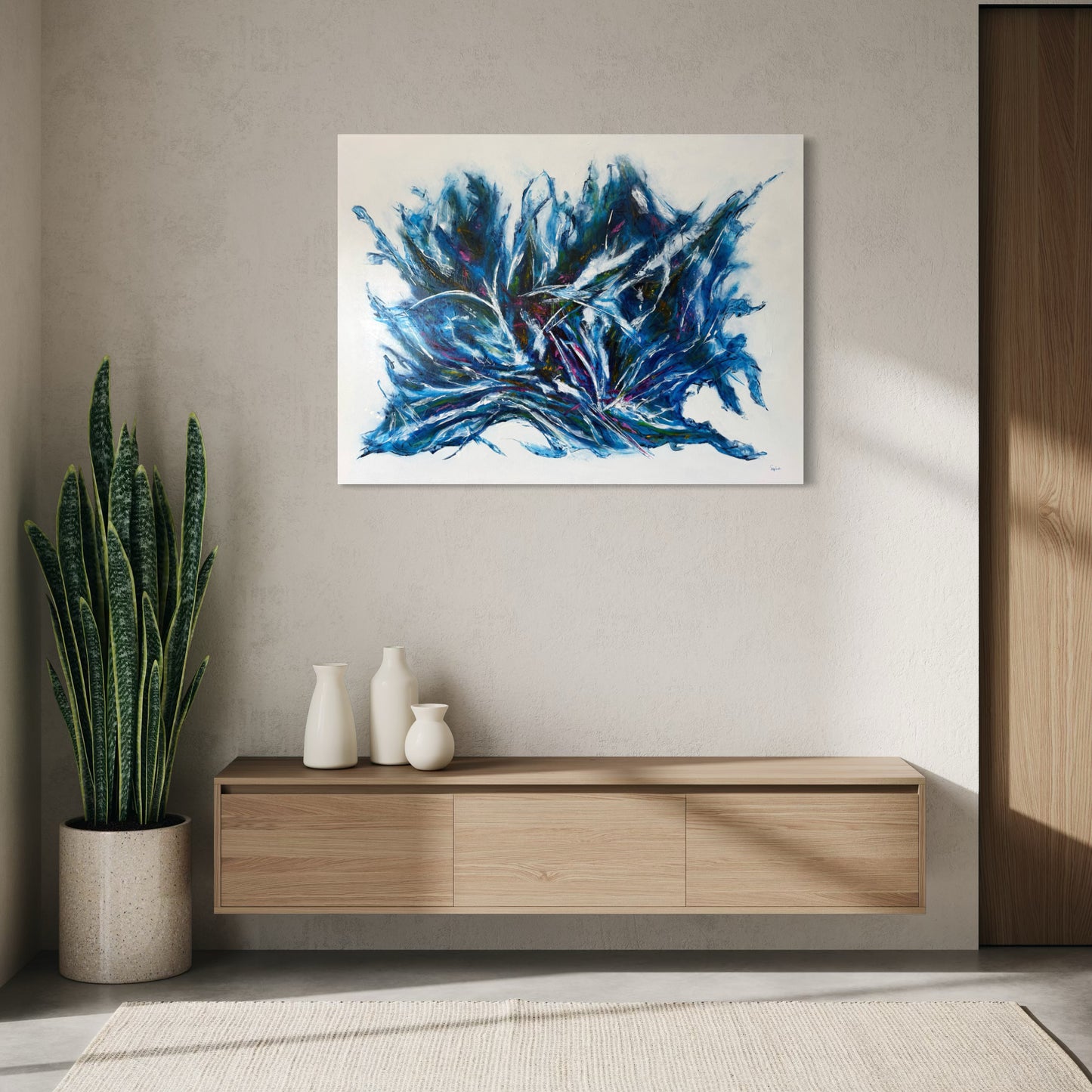 Toile Fantaisie dans une entrée