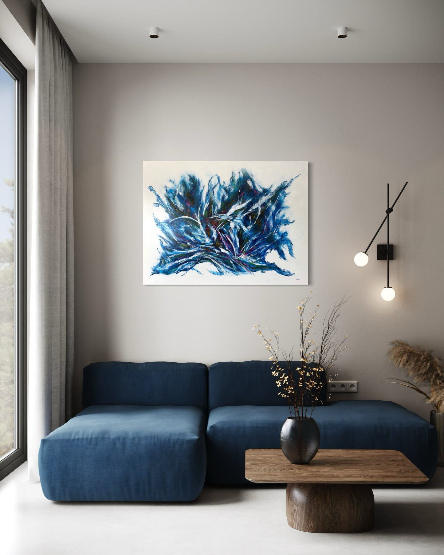 Toile Fantaisie dans un salon