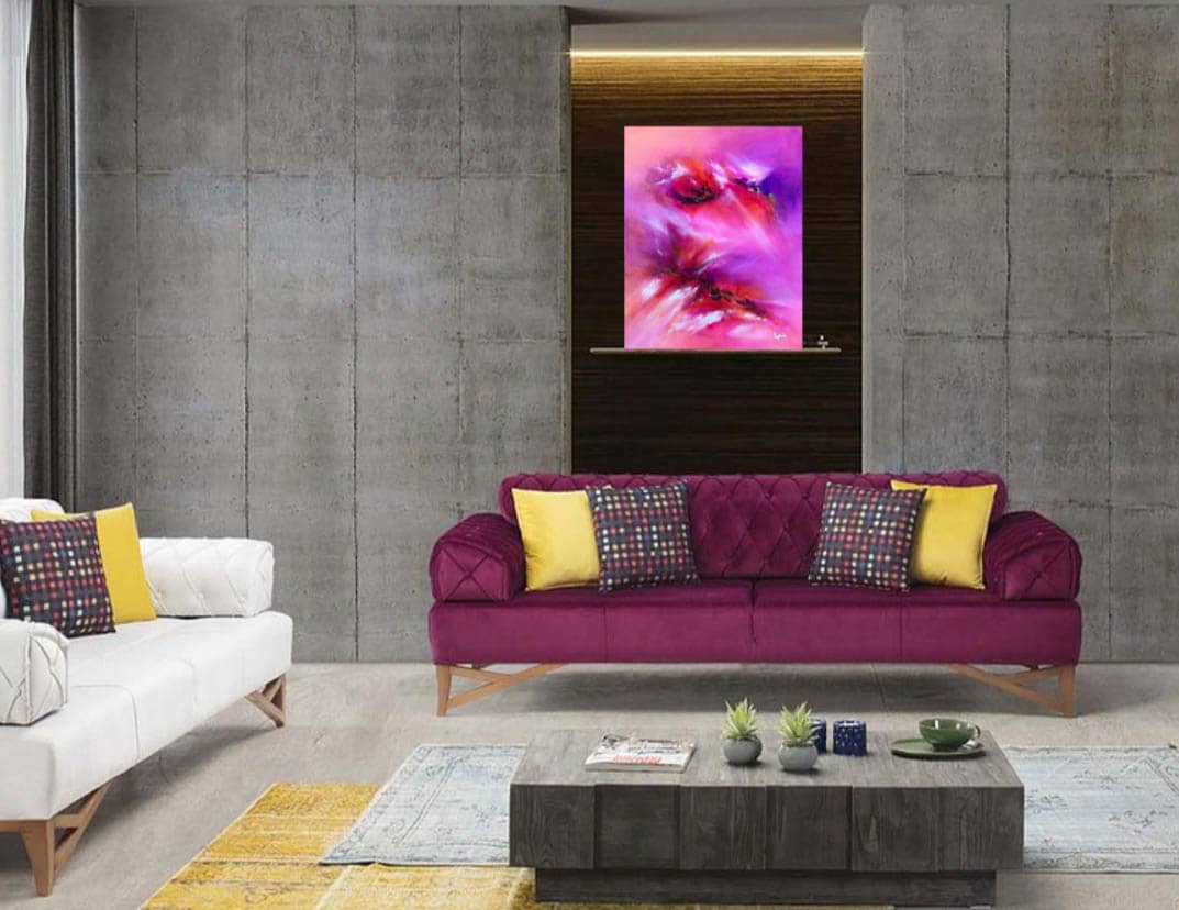 toile matinik sofa violet