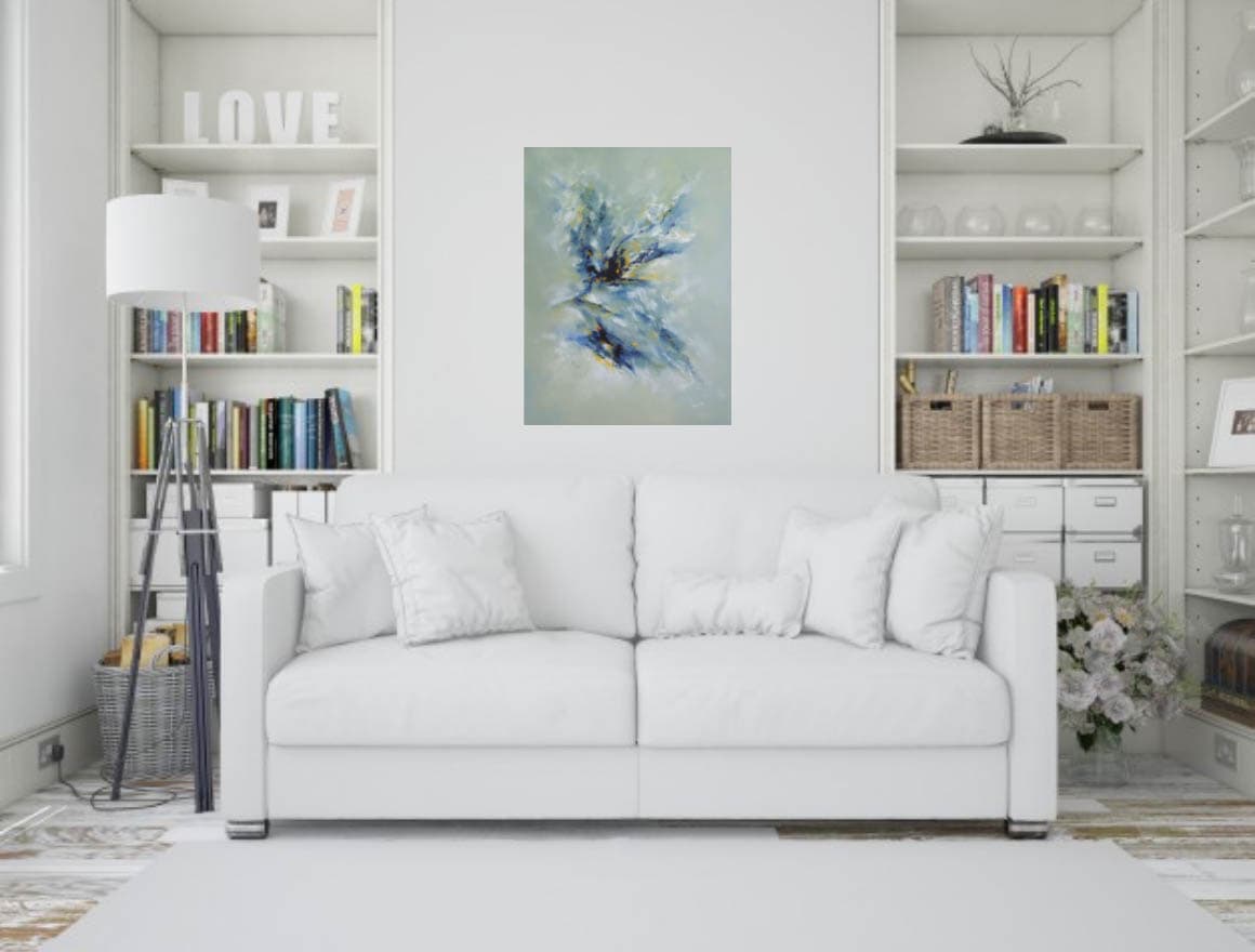 toile symbiose sofa blanc